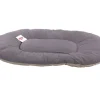 Best Coussin beige / gris 100 x 63 x 9,5 cm Dormir Confortablement