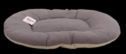 New Coussin beige / gris 70 x 50 x 8 cm Dormir Confortablement