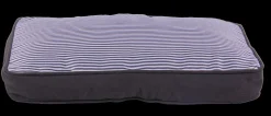Outlet Coussin gris rayé 90 x 59 x 8 cm Dormir Confortablement