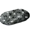Sale Coussin oval gris pattes 44 x 31 x 5 cm Dormir Confortablement