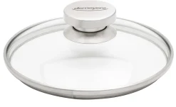 Clearance Couvercle en verre 18 cm Casseroles Et Poêles