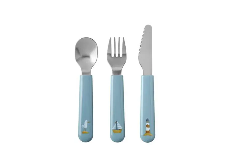 Couverts Enfant 3Pcs Sailors Ustensiles De Repas
