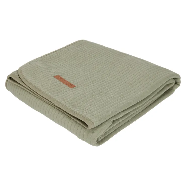 New Couverture d’été pour lit bébé 110x140cm Pure Olive Linge De Lit
