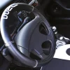 Hot Couvre volant noir Couvre Volant
