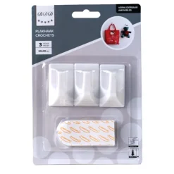 Best Crochet amovibles 3 pieces carre blanc Accessoires