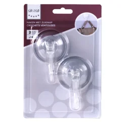 crochets ventouses transparant 59 mm 2 pieces Accessoires