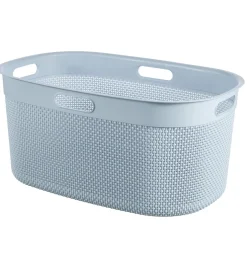 Online Filo Panier à Linge - Bleu/Gris - 45L Box Et Panier À Linge