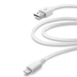 Data Cable Lightning 2M Silver Accessoires Smartphone