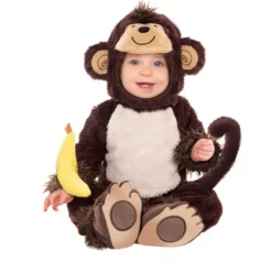 New Déguisement bébé Singe - 12-18 mois Enfant Déguisements Pour Bébés Et Jeunes Enfants