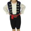 New Déguisement de pirate avec chapeau garçon - 3 pièces - Bleu - 5-6 ans Enfant Déguisements Enfants