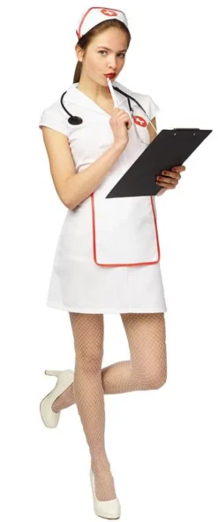 Outlet Déguisement d'infirmière - 2 pièces - Taille 42 Déguisements Adultes