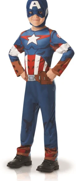 Sale Déguisement enfant Avengers Captain America - Taille 116 Jeu De Rôle|Déguisements Enfants