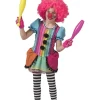 Outlet Déguisement enfant Clown arc-en-ciel Fille - Taille 128 Enfant Déguisements Enfants