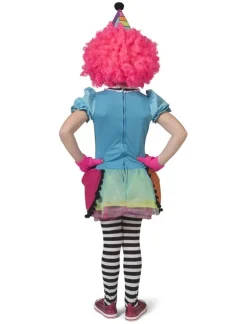Outlet Déguisement enfant Clown arc-en-ciel Fille - Taille 128 Enfant Déguisements Enfants