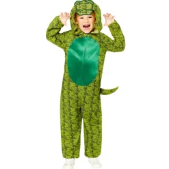 Discount Déguisement enfant Crocodile Onesie - 3-4 ans Enfant Déguisements Enfants