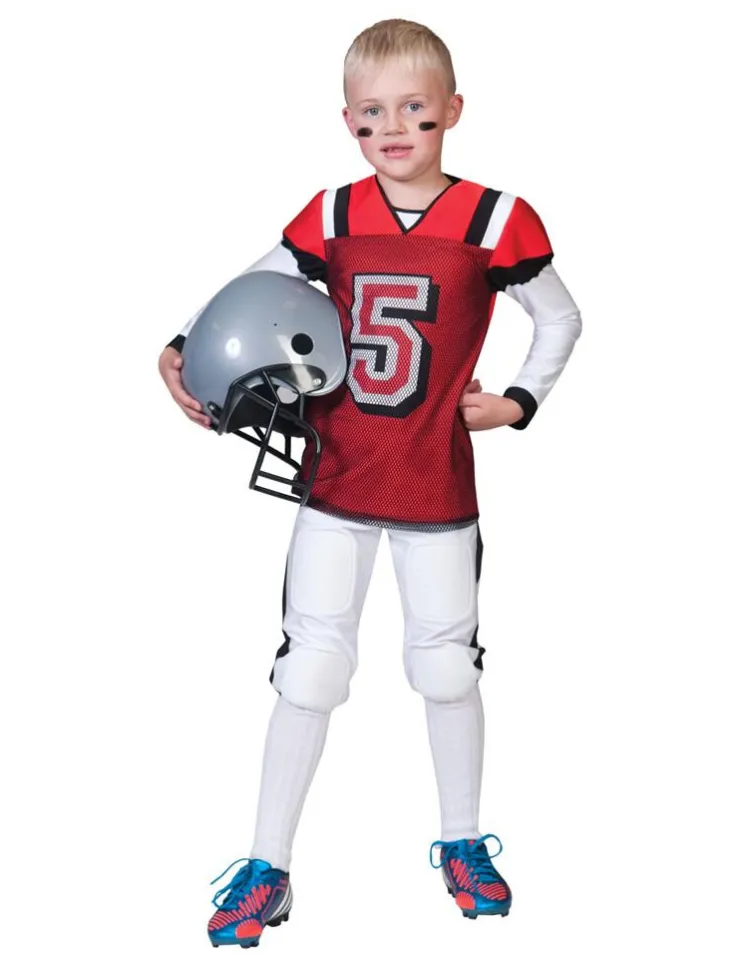 Outlet Déguisement enfant joueur de Football Américain Fritz - Taille 140 Enfant Déguisements Enfants