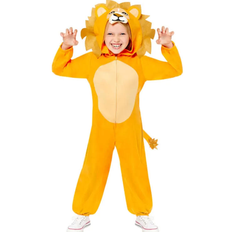 Discount Déguisement enfant Lion Onesie - 8-10 ans Enfant Déguisements Enfants
