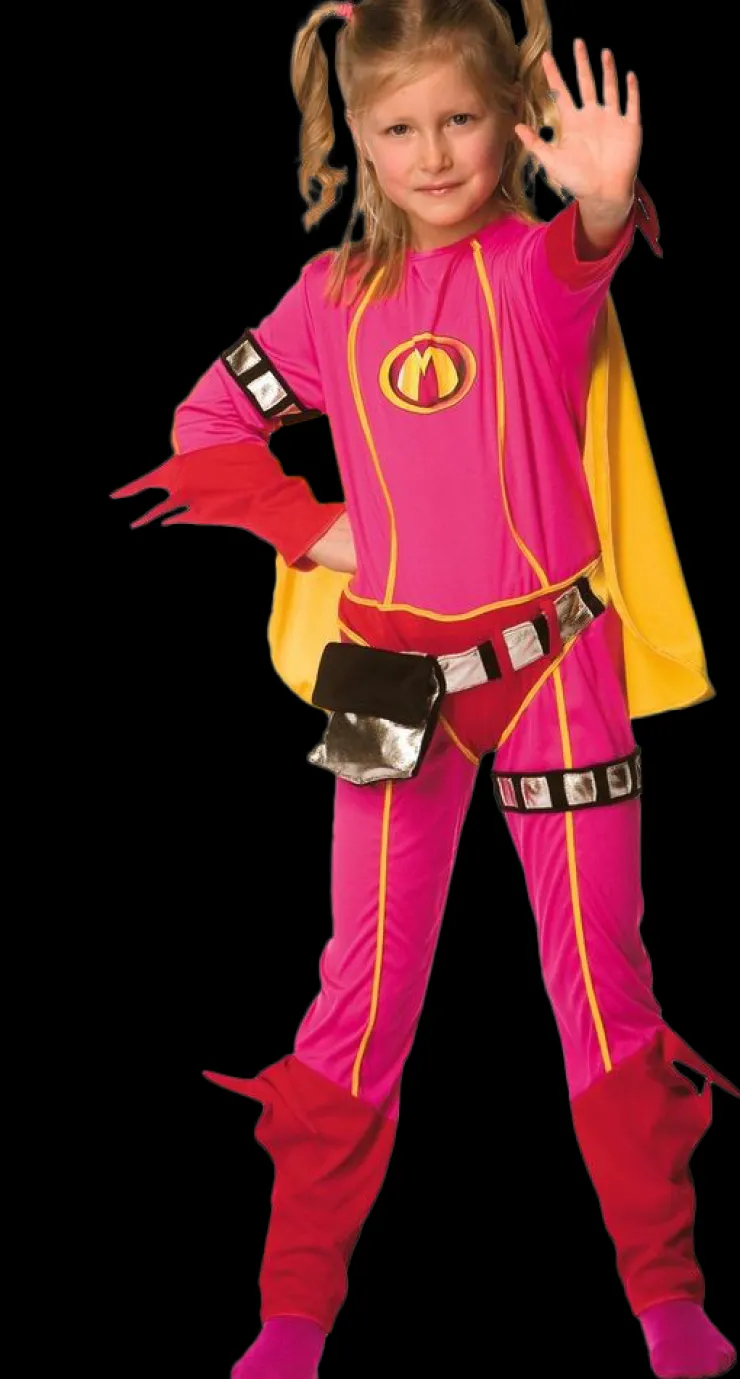 Best Déguisement enfant Mega Mindy avec cape - 6-8 ans Enfant Déguisements Enfants