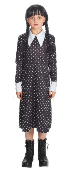 New Déguisement Enfant Mercredi Addams - Taille 152 Enfant Déguisements Enfants