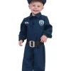 New Déguisement Enfant Police Bleu - Taille 92 Enfant Déguisements Pour Bébés Et Jeunes Enfants