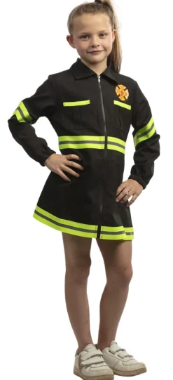 Best Déguisement Enfant Pompier Fille - Taille 140 Enfant Déguisements Enfants