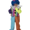 Clearance Déguisement enfant Rainbow Clown Garçon - Taille 128 Enfant Déguisements Enfants
