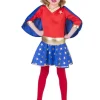 Hot Déguisement enfant Super Girl - Taille 128 Enfant Déguisements Enfants