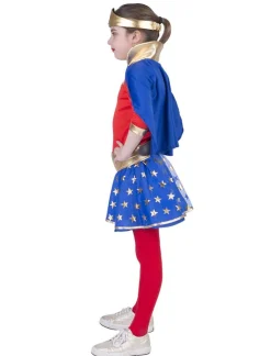 Hot Déguisement enfant Super Girl - Taille 128 Enfant Déguisements Enfants