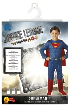 Déguisement enfant Superman Justice League - Taille 104 Jeu De Rôle|Déguisements Enfants