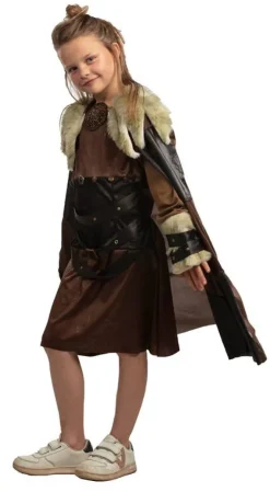 Hot Déguisement Enfant Viking Fille - Taille 140 Enfant Déguisements Enfants
