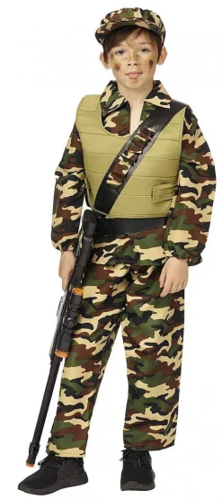 Clearance Déguisement Militaire Enfant - Taille 116 Enfant Déguisements Enfants