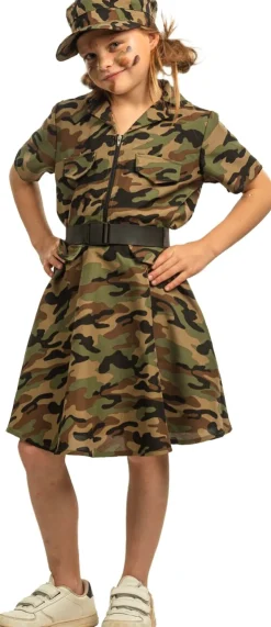 New Déguisement Militaire Fille - Taille 164 Enfant Déguisements Enfants
