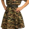 Sale Déguisement Militaire Fille - Taille 140 Enfant Déguisements Enfants