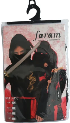 Sale Déguisement Ninja Golden Dragon - Taille 116 Enfant Déguisements Enfants