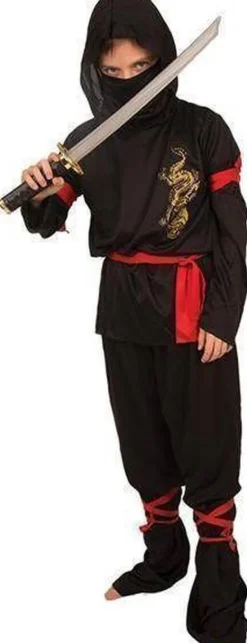 Déguisement Ninja Golden Dragon - Taille 140 Enfant Déguisements Enfants