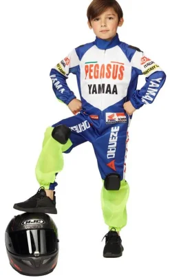 Sale Déguisement Pilote Moto Enfant - Taille 140 Enfant Déguisements Enfants