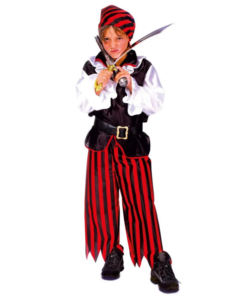 New Déguisement Pirate Coeur Noir Garçon - Taille 117 Enfant Déguisements Enfants