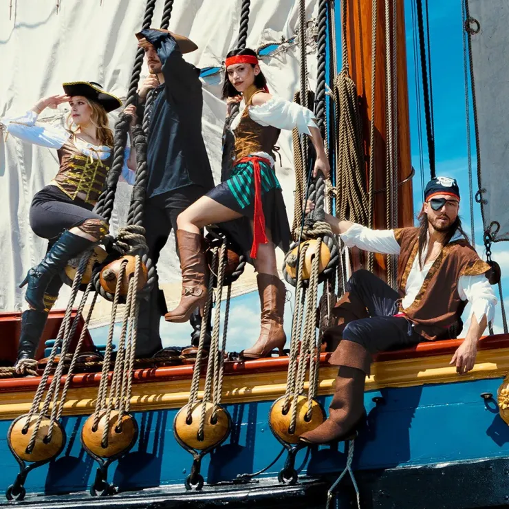 Best Déguisement Pirate Storm - Taille 40-42 Déguisements Adultes
