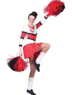 New Déguisement pom-pom girl Cherry - Taille 40/42 Déguisements Adultes