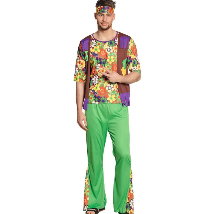 Outlet Déguisement Woodstock Hippie Homme - M/L Déguisements Adultes