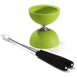New Diabolo caoutchouc vert Jeux De Plein Air