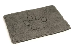 Sale Dirty dog tapis gris 88 x 68 cm Dormir Confortablement