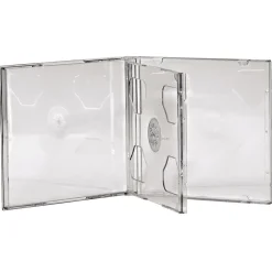Double cd box transparent 5 pièces Cd