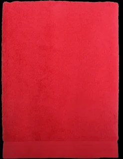 New Drap de bain 70 x 140 cm rouge Linge De Bain