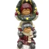 Clearance Duo garçons hiver 62cm Statues, Figurines Et Maisons