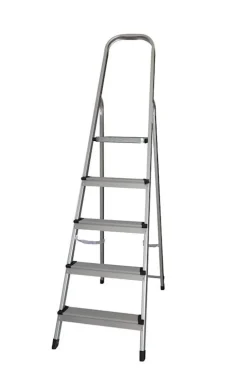 Echelle alu 5 marches Escabeaux|Escabeaux