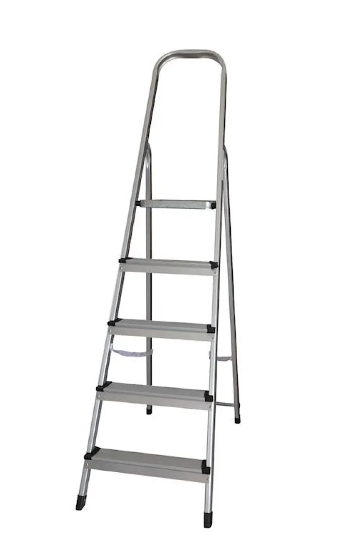 Echelle alu 5 marches Escabeaux|Escabeaux
