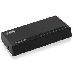 New Em4442 Gigabit Netwswitch 8Prt Bureautique