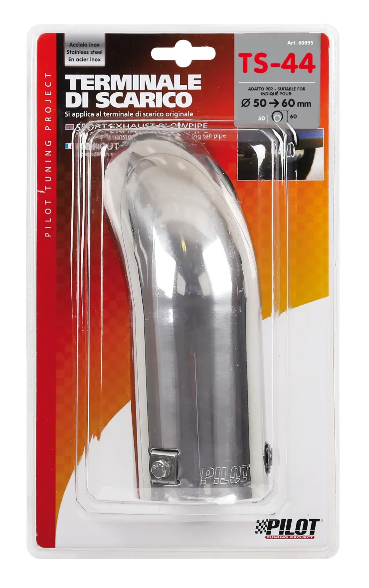 Outlet Embout D' Échappement TS-44 Accessoires Voiture