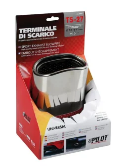 Discount Embout D' Échappement TS-27 Accessoires Voiture